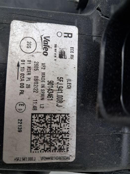 Фар  халоген  Seat Tarraco 2022г