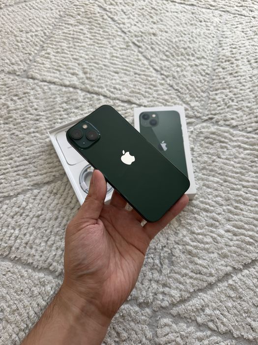 IPhone 13 128 ГБ Айфон 13 100 % АКБ с коробкой ВСЕ РАБОТАЕТ АСТАНА