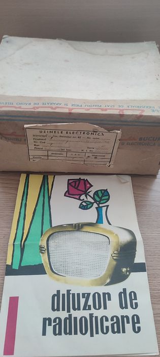 Difuzor radioficare anii 1970