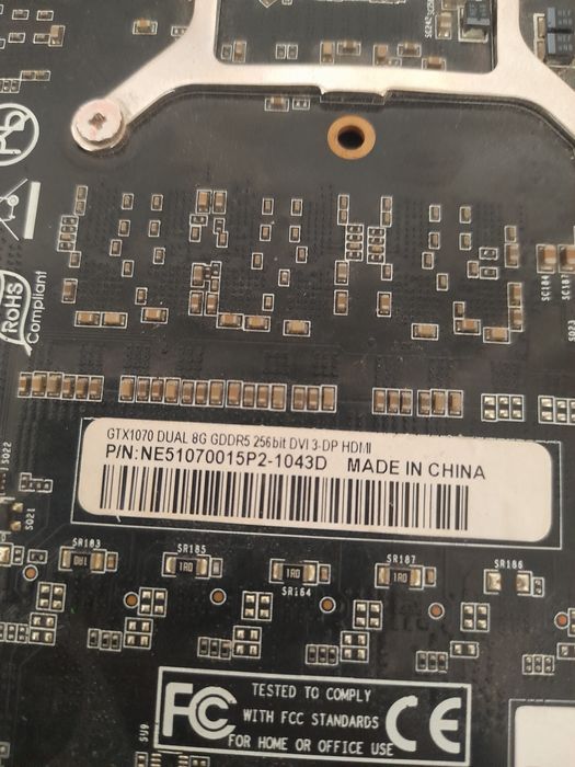 Видеокарта gtx 1070