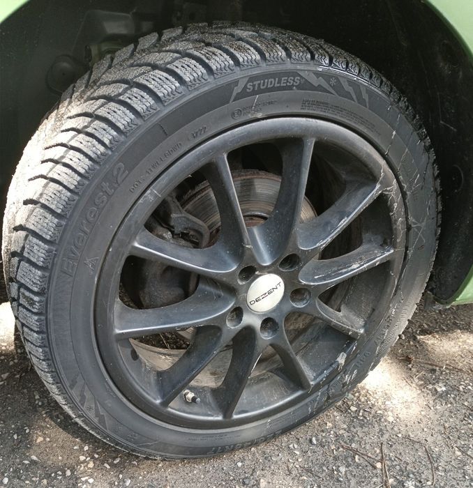 Ал.джанти с гуми 225/45/17