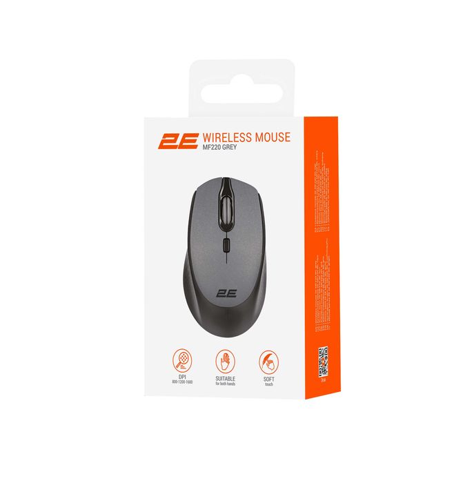 } Мышь 2Е MF220 WL Grey