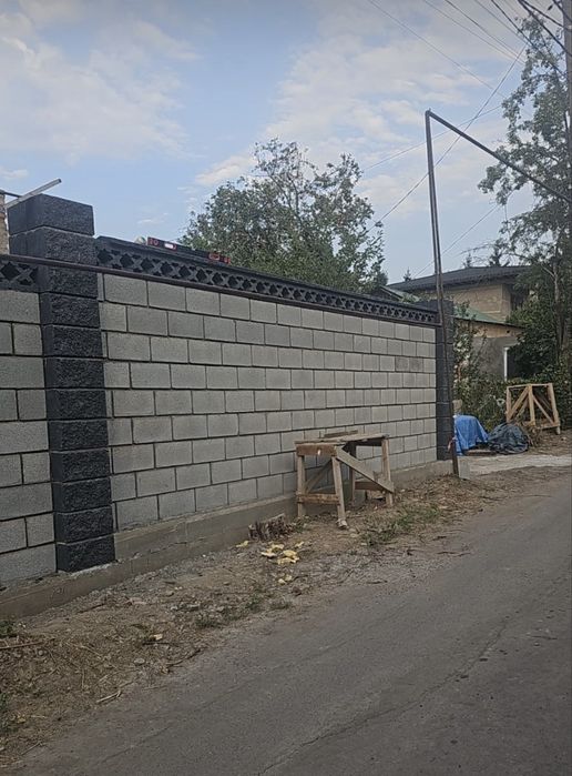 Сплитерный блок Колонны для забора