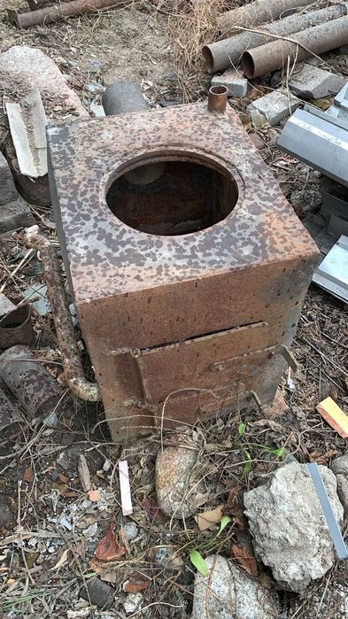 Продам печку на твердом топливе