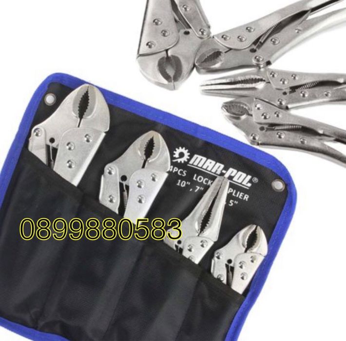 Комплект клещи чираци 4бр Mar-Pol