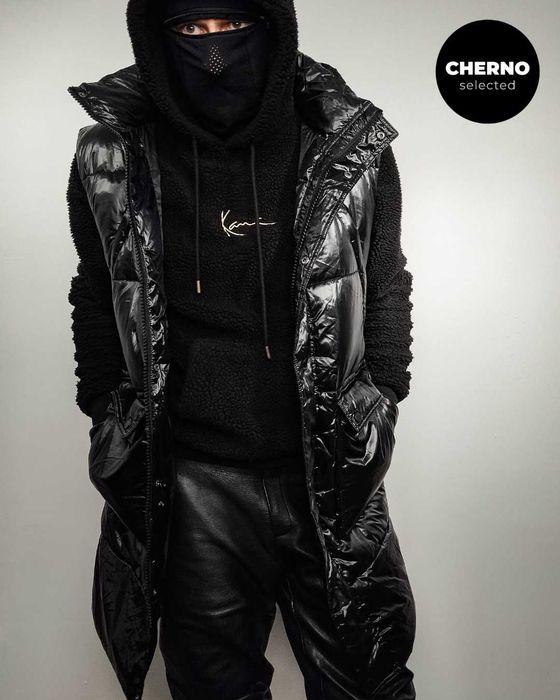 Дълго пухено яке • елек YOUNG POETS SOCIETY Liom Long Hooded Puffer