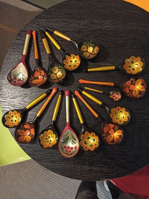 Руски дървени лъжици и други