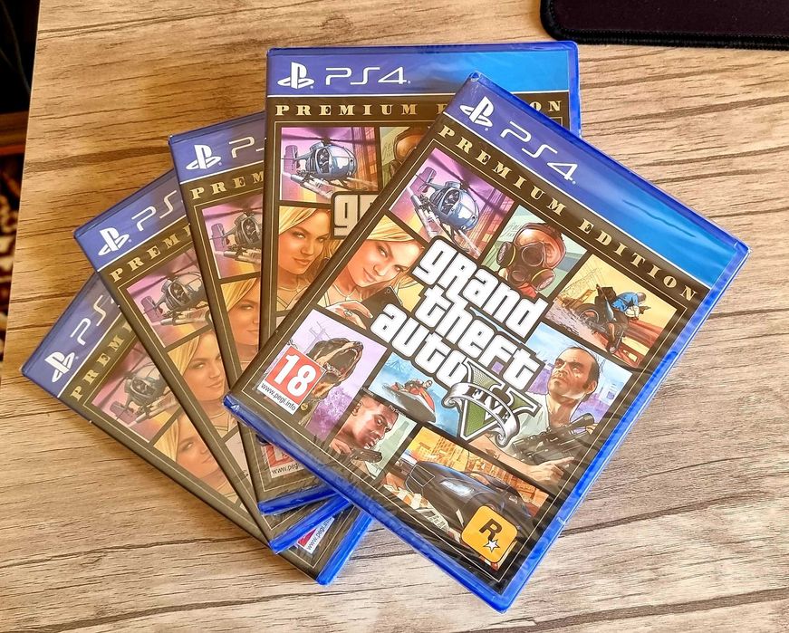 Игра GTA 5. (Русская версия) на Sony PlayStation 4 / 5