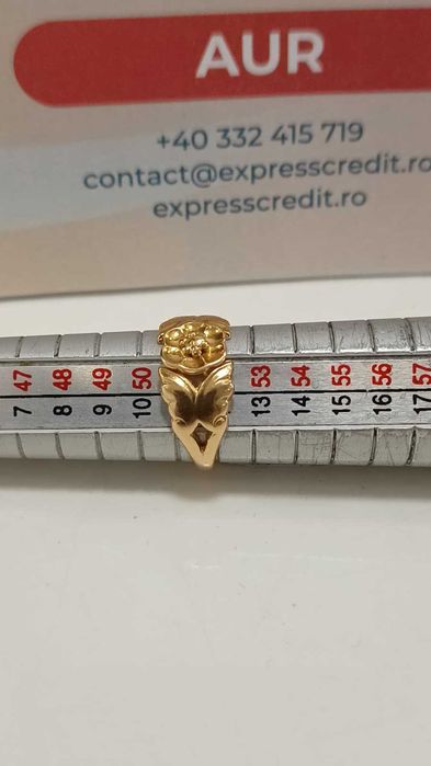 (Ag24) Inel aur 18K 4.26gr B45229.1- Garantie 2 ani!