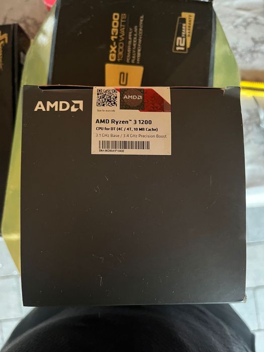 Procesor AMD Ryzen 3 1200 NOU – sigilat / nefolosit, AM4