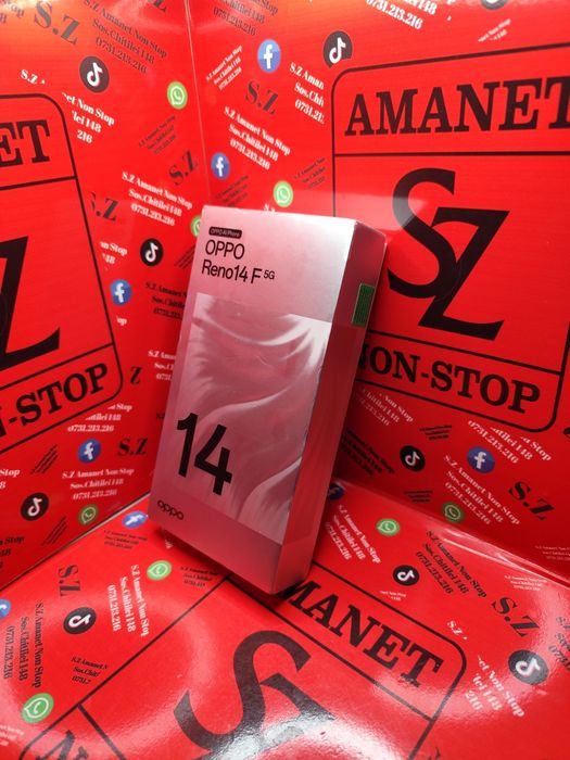 Oppo Reno14 F 5G Amanet SZ Non Stop