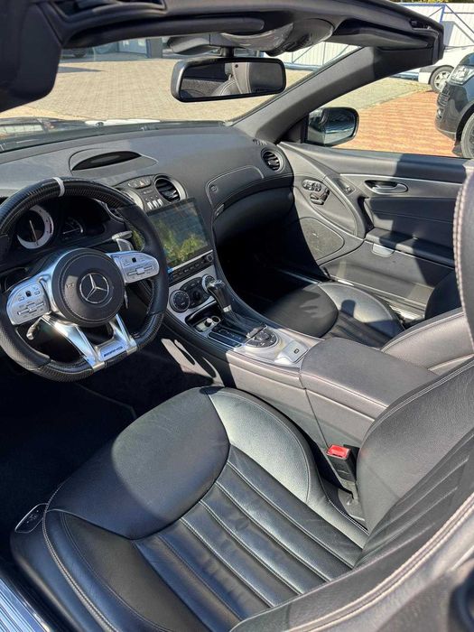 Mercedes SL / volan CUSTOM / Subwoofer / navigatie / evacuare  clapeta