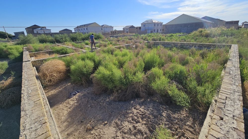 Urganch tumani Goybu Turkmanlik maxallasida 360m2 fundament qilingan