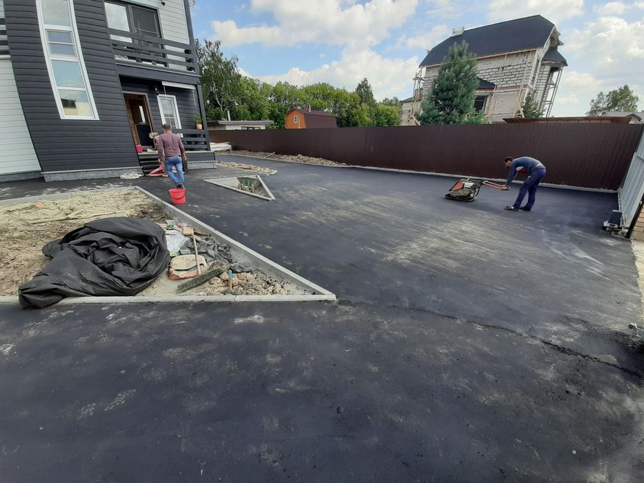 Асфальтирование укладка 4000