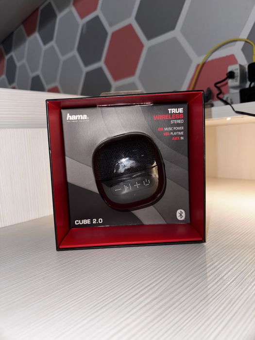 Boxă portabilă Hama Cube 2.0 nouă, nefolosită