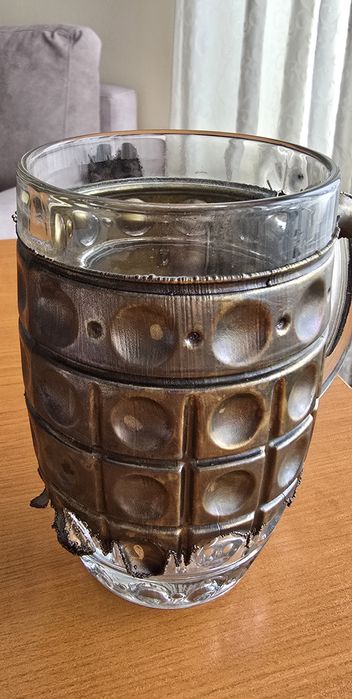 Дизайнерска чаша (халба) за бира