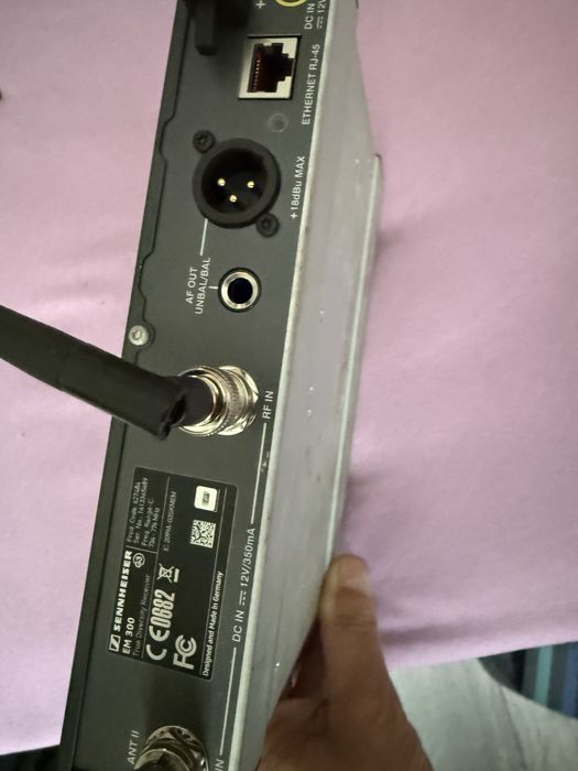 Wireless Sennheiser Ew300. G3