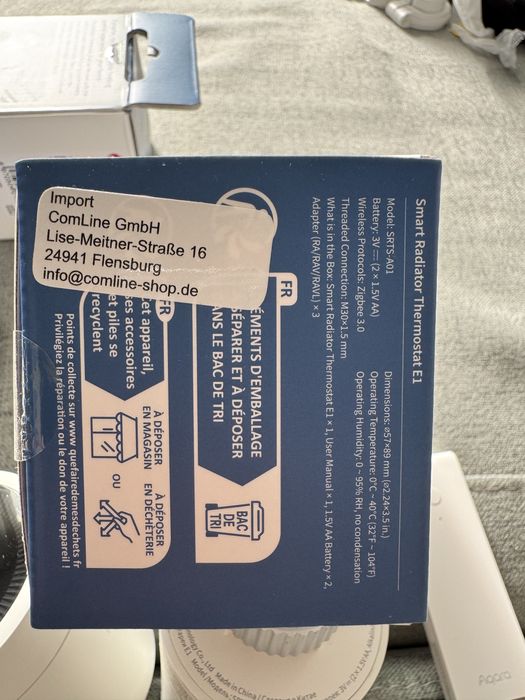 Смарт термо глави за радиатор / smart radiator termostat e1 Aqara