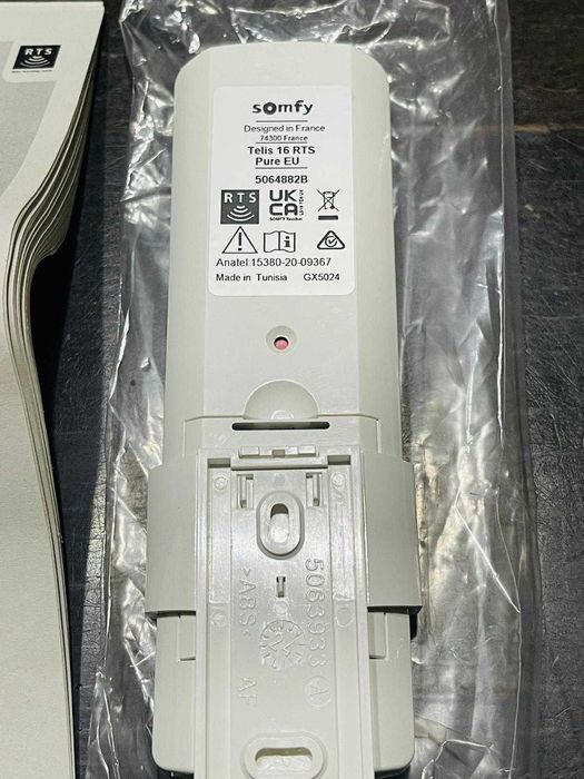 Telecomanda Somfy 2401100 Telis 16-Way RTS compatibil cu motoarele RTS