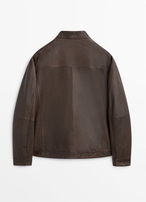 Geaca Massimo Dutti din piele