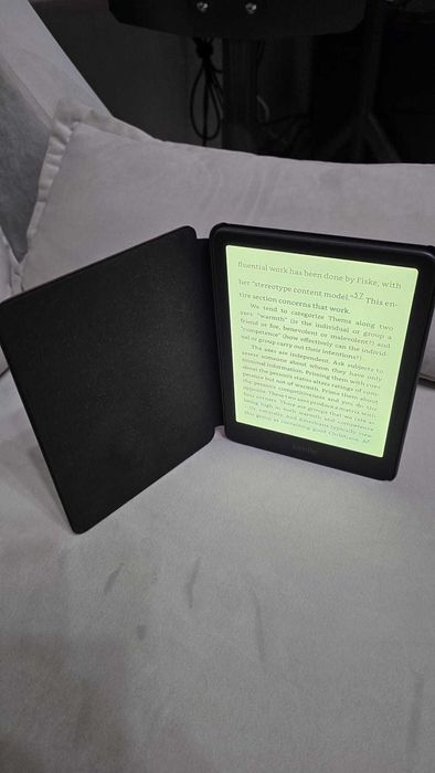 Amazon Kindle Paperwhite Signature 12th Gen + Husa piele premium