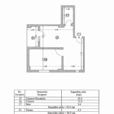 Studio de vanzare in Mamaia Nord