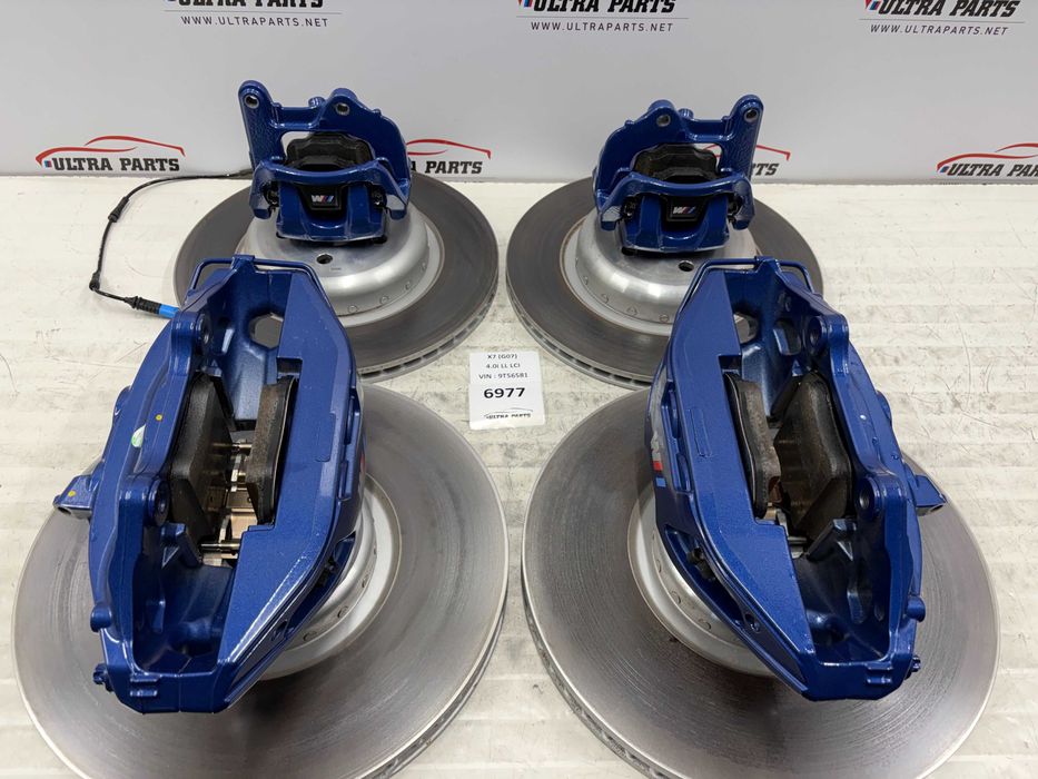 Комлект Сини Спирачки М Спорт За БМВ Г05 Г06 Г07 6887397 BMW G05 G06 G07