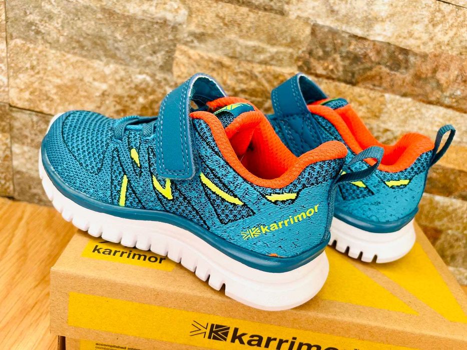 Karrimor Duma 5 Blue-Lime  -  Детски Спортни Маратонки