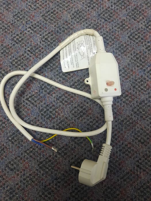 Продам кабель питания электронагревателя с УЗО