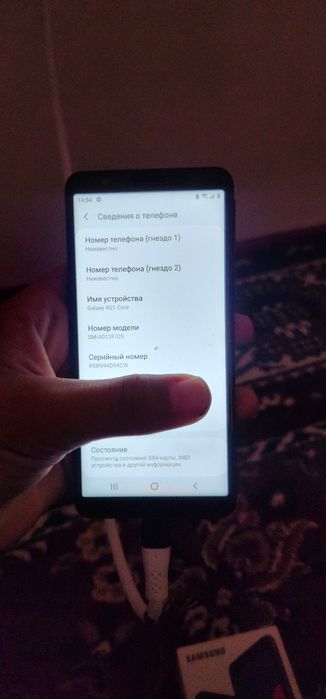 Samsung a01 core sotiladi ishlatilmagan
