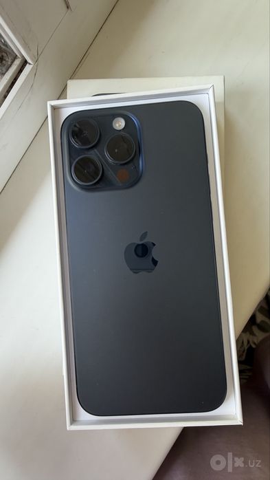 iPhone 15 Pro Max 256 ГБ Blue Titanium