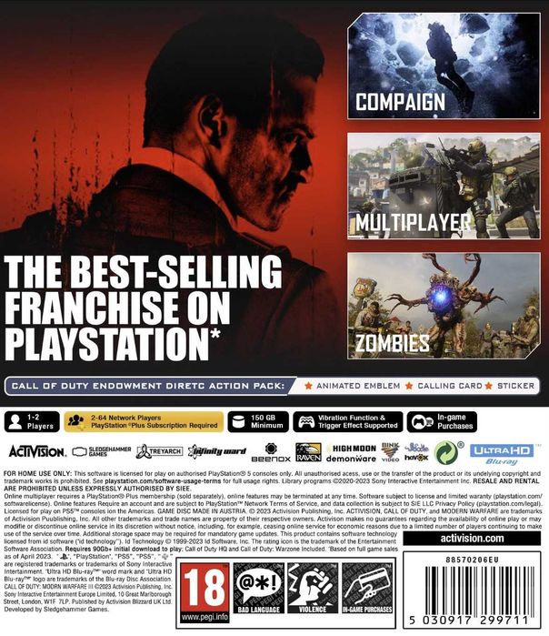 Call of Duty - Modern Warfare lll PS5