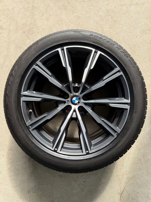 Jante Originale BMW X5,X6 (G05,G06) R20 M740 Anvelope vară Pirelli