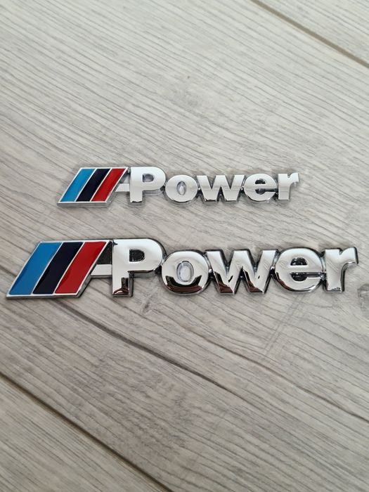 Emblema-Sigla-Logo-Bmw-M-Power-Bmw-E46-E90-E60-F10-F30-E70-E39-E87-E81