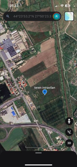 Teren intravilan 5.000 mp, Fetesti – zonă rezidențială, la 100 m de A2