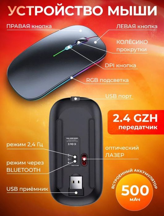 Продам беспроводную мышку