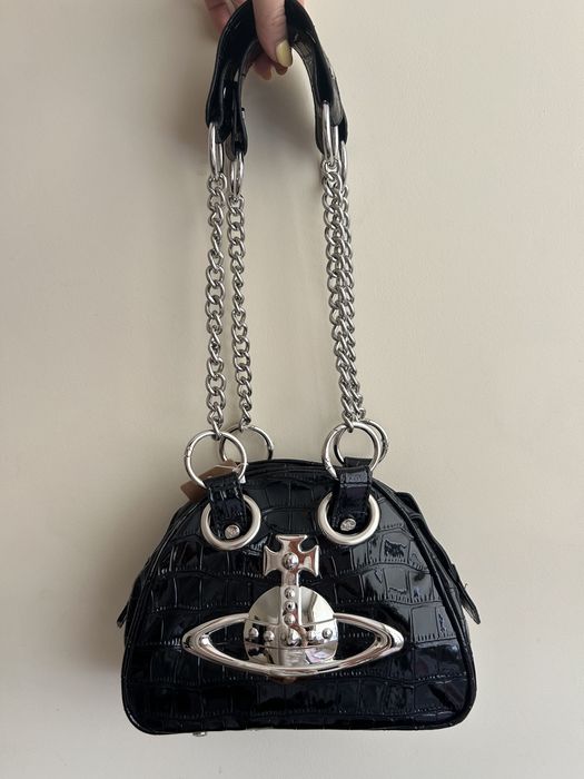 Vivienne Westwood Archive Chain Small shoulder bag / Чанта  през рамо (НОВА)