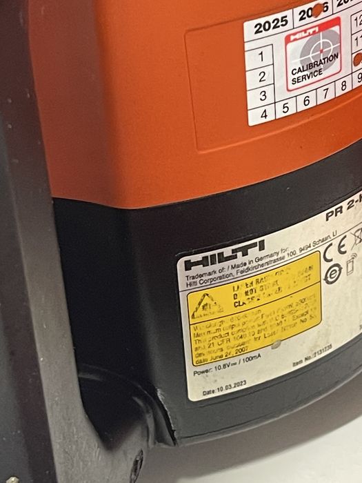 Hilti PR -2HS nivela laser rotativa 2023