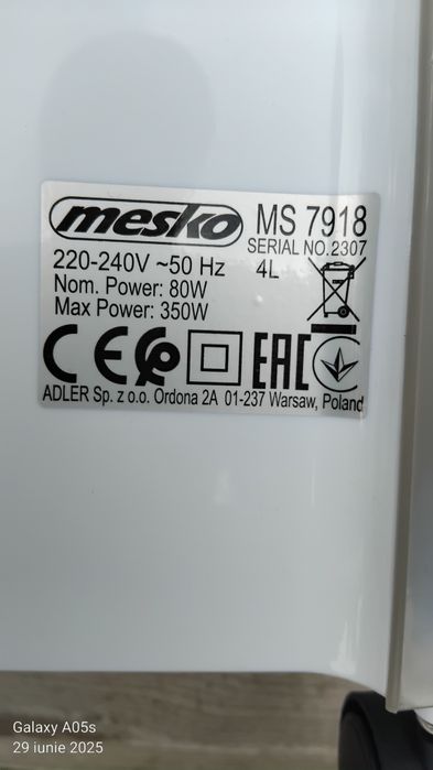 Racitor aer portabil