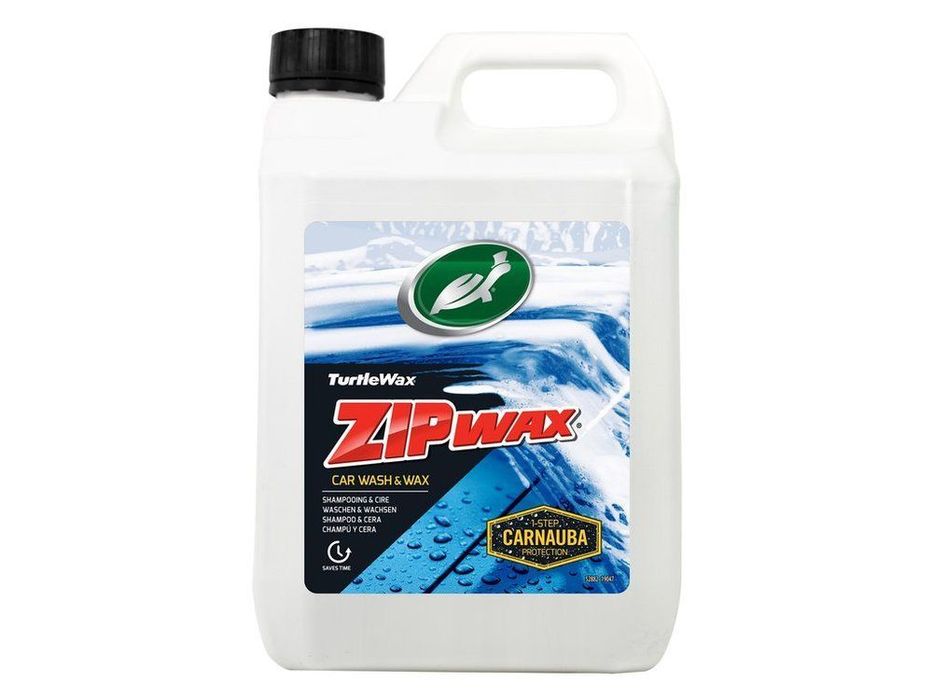 Sampon auto concentrat, cu ceara Turtle Wax Essential Zip Wax FG7999, 2.5L
