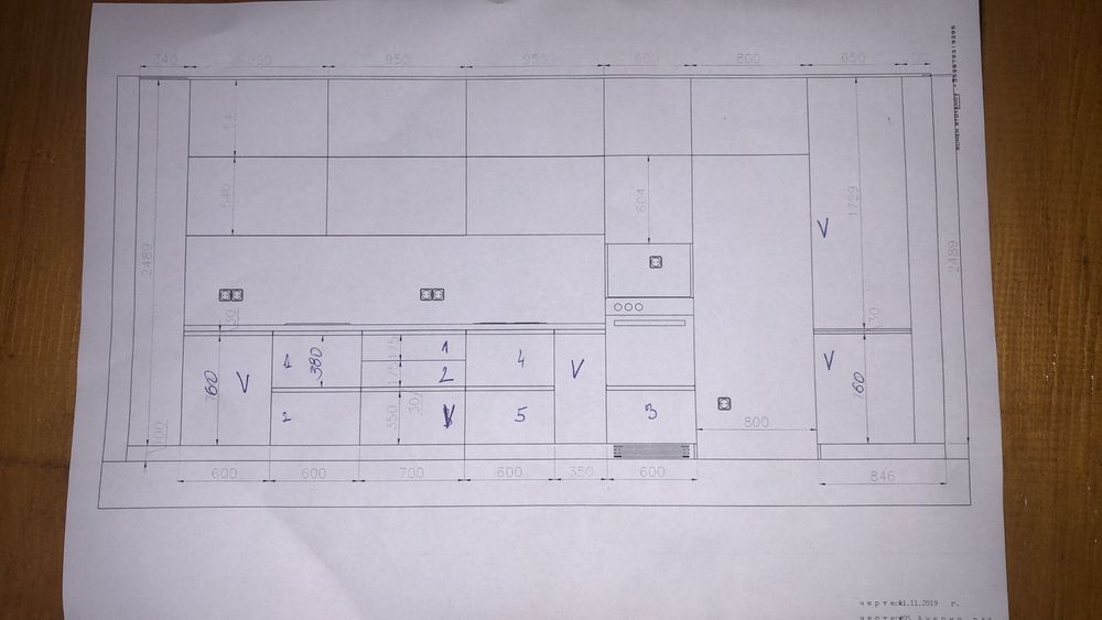 МДФ бял гланц чела за кухня