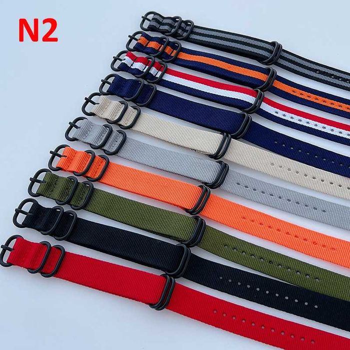 NATO/ZULU Текстилна каишка за Samsung Huawei Xiaomi Garmin Amazfit