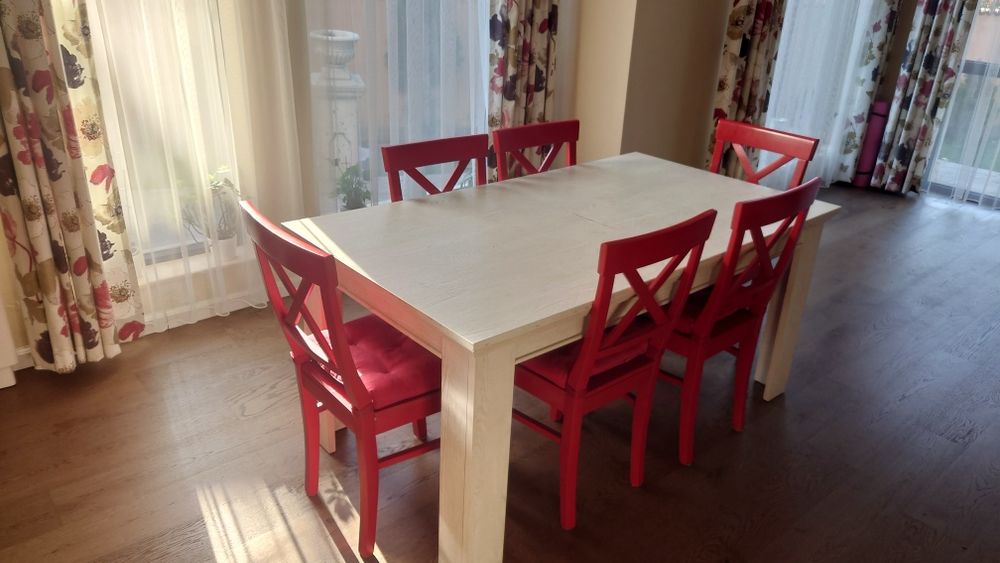 Кухненска / Трапезарна Разтегателна Маса 160-205/90/75