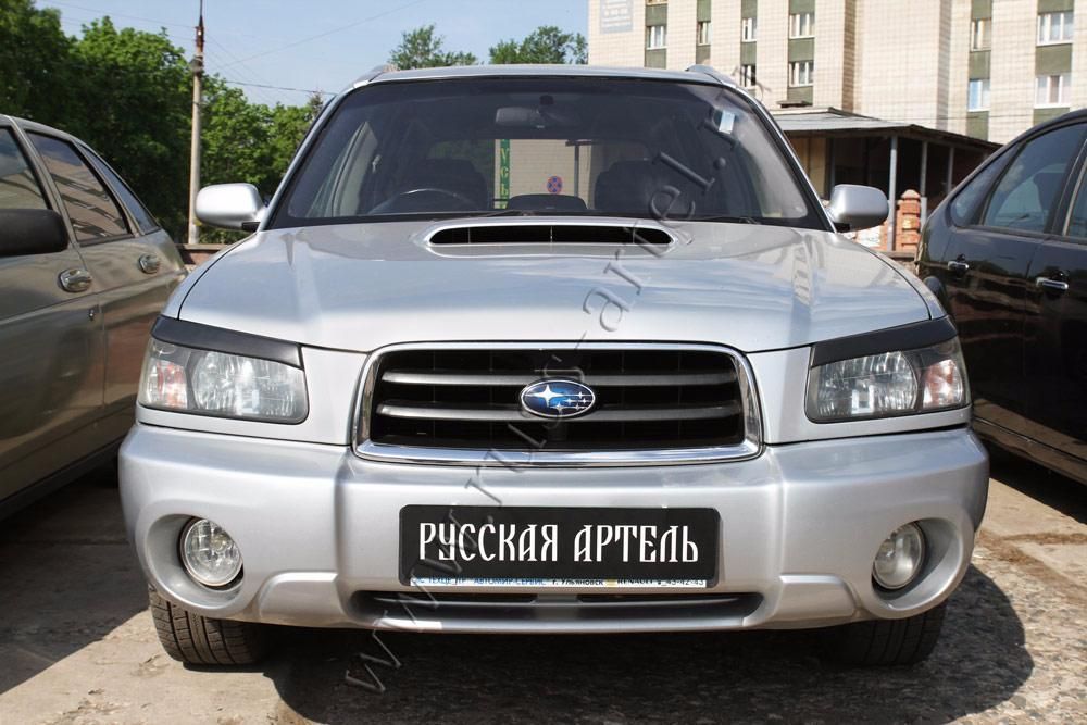 Запчасти (реснички) Subaru Forester 2002 до 2005