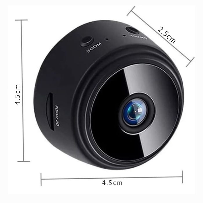 Mini camera spion wireless ultra-compacta, rezolutie Full HD 1080p