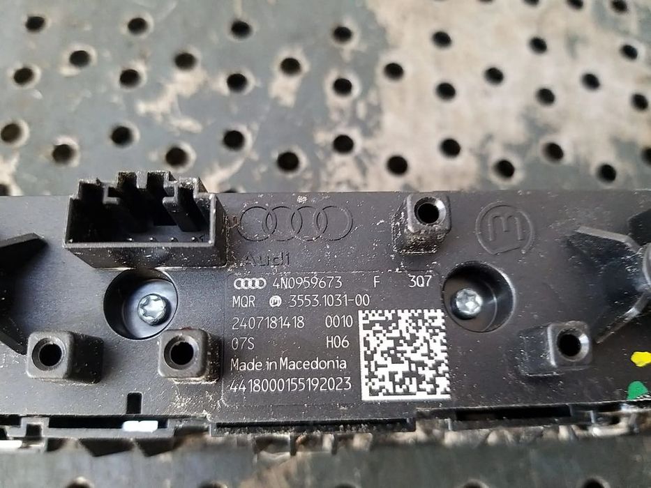Bloc butoane start stop pdc radio audi a6 c8 4k 4n0959673