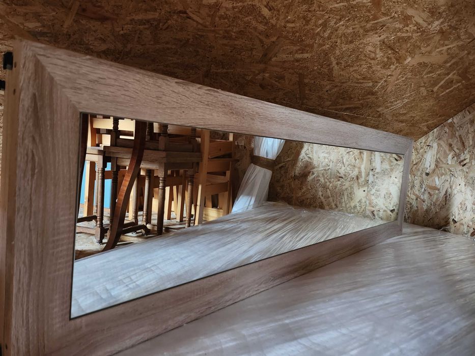 Oglindă de dormitor cu suport „Casa Rusu”