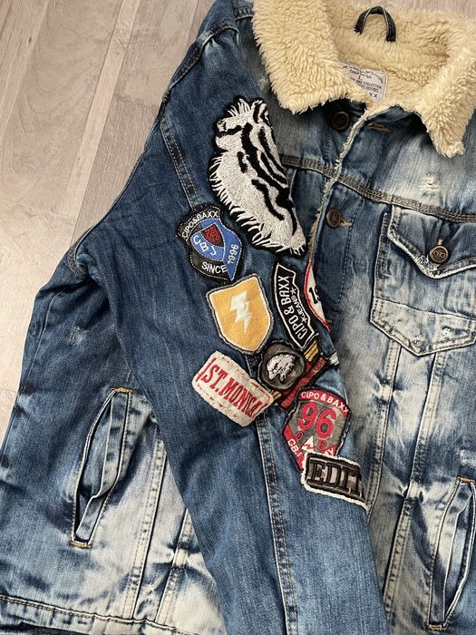 CIPO & BAXX / мъжко дънково зимно яке L