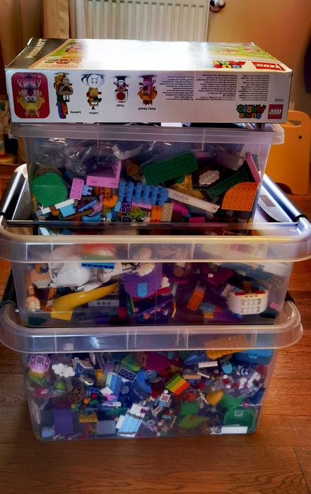 Seturi lego la vrac, piese + figurine