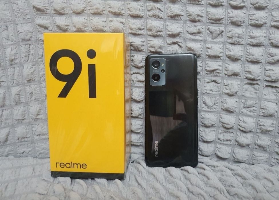 Xiaomi Redmi Relame 9i 6+6/128GB Rangi Black Holati Yaxshi Karobka Bor